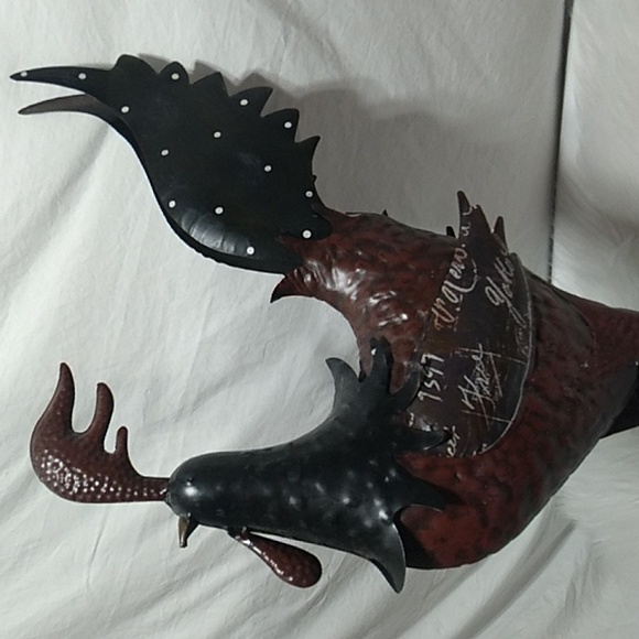 Metal Tall Rooster Home/Yard Decor GUC - Picture 10 of 16